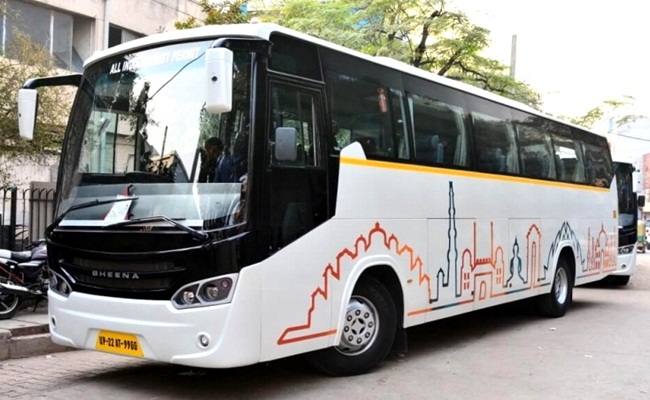 Luxury Bus - Khajuraho taxi rental